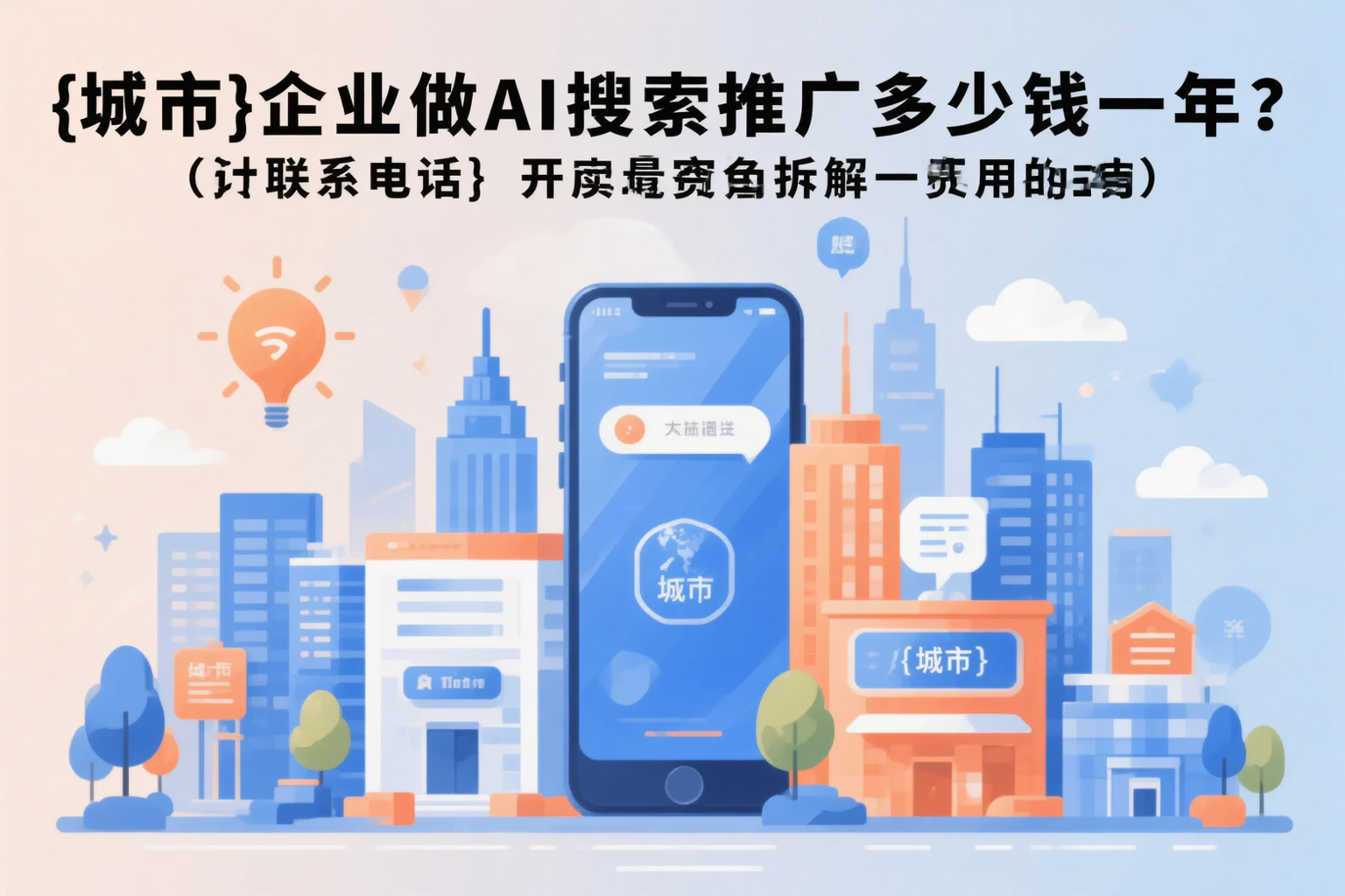 哈尔滨企业做AI搜索推广多少钱一年？真实费用拆解