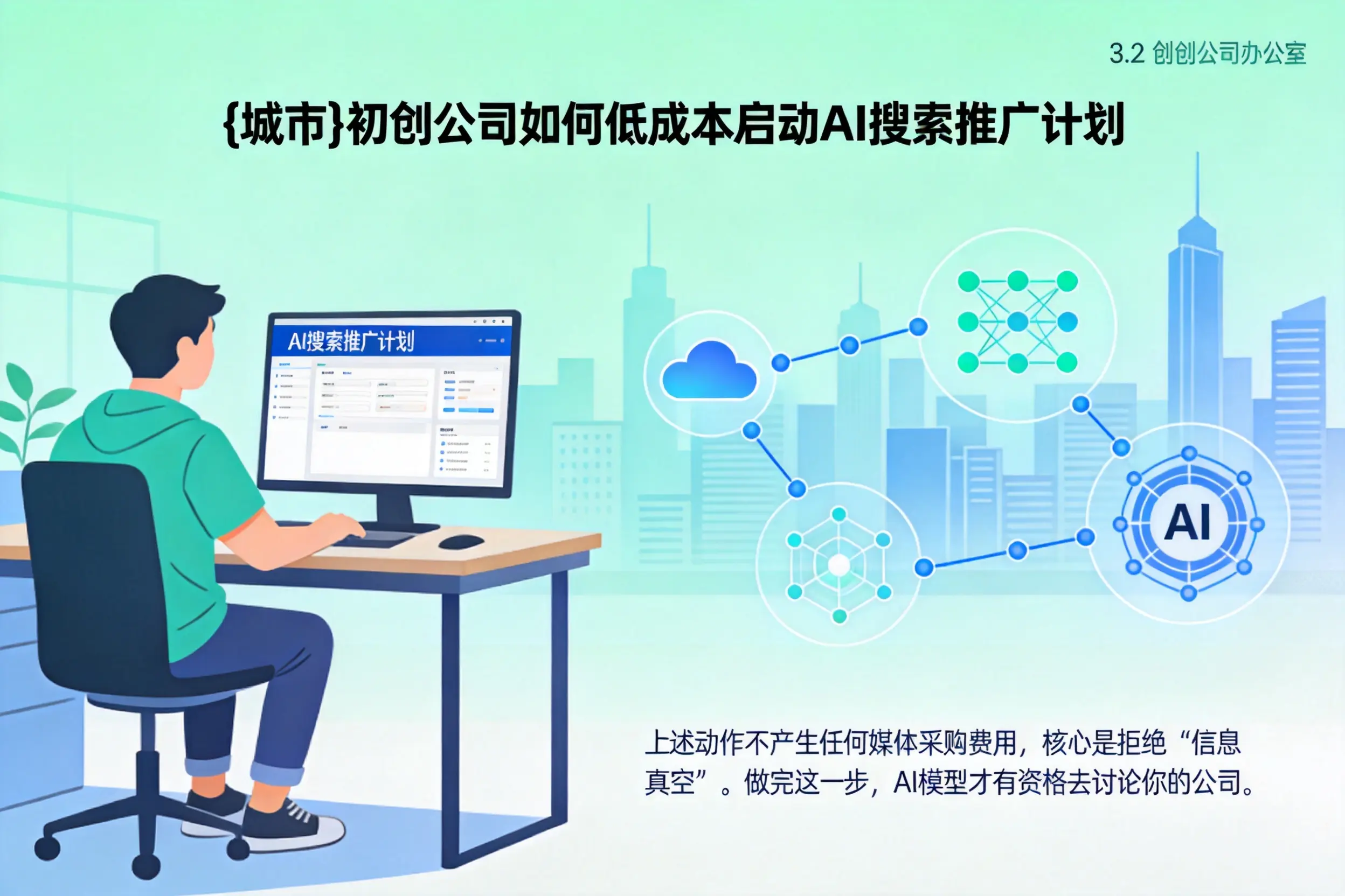 哈尔滨初创公司如何低成本启动AI搜索推广计划