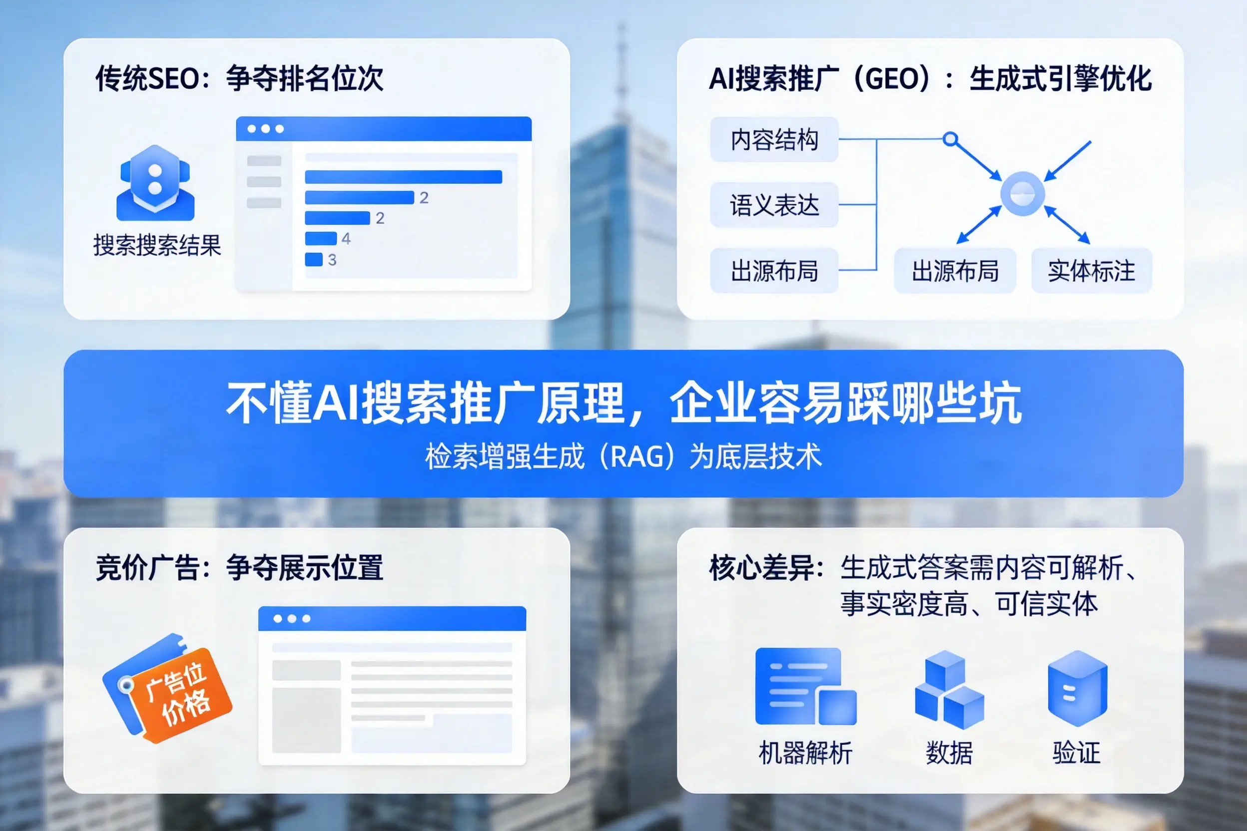 不懂AI搜索推广原理,哈尔滨企业容易踩哪些坑