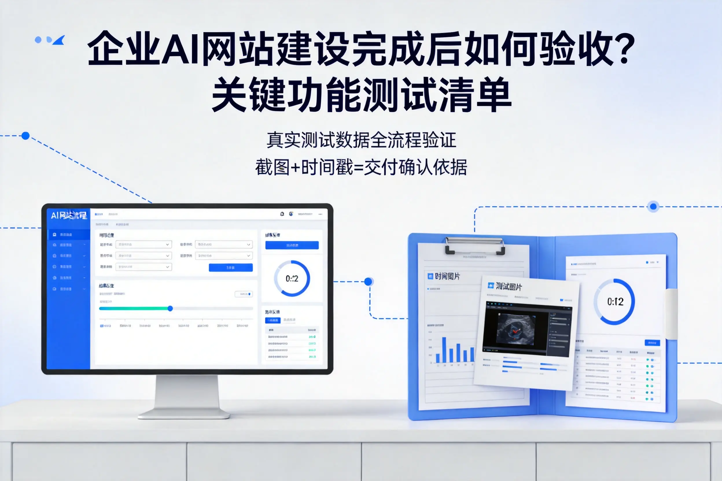 哈尔滨企业AI网站建设完成后如何验收?关键功能测试清单