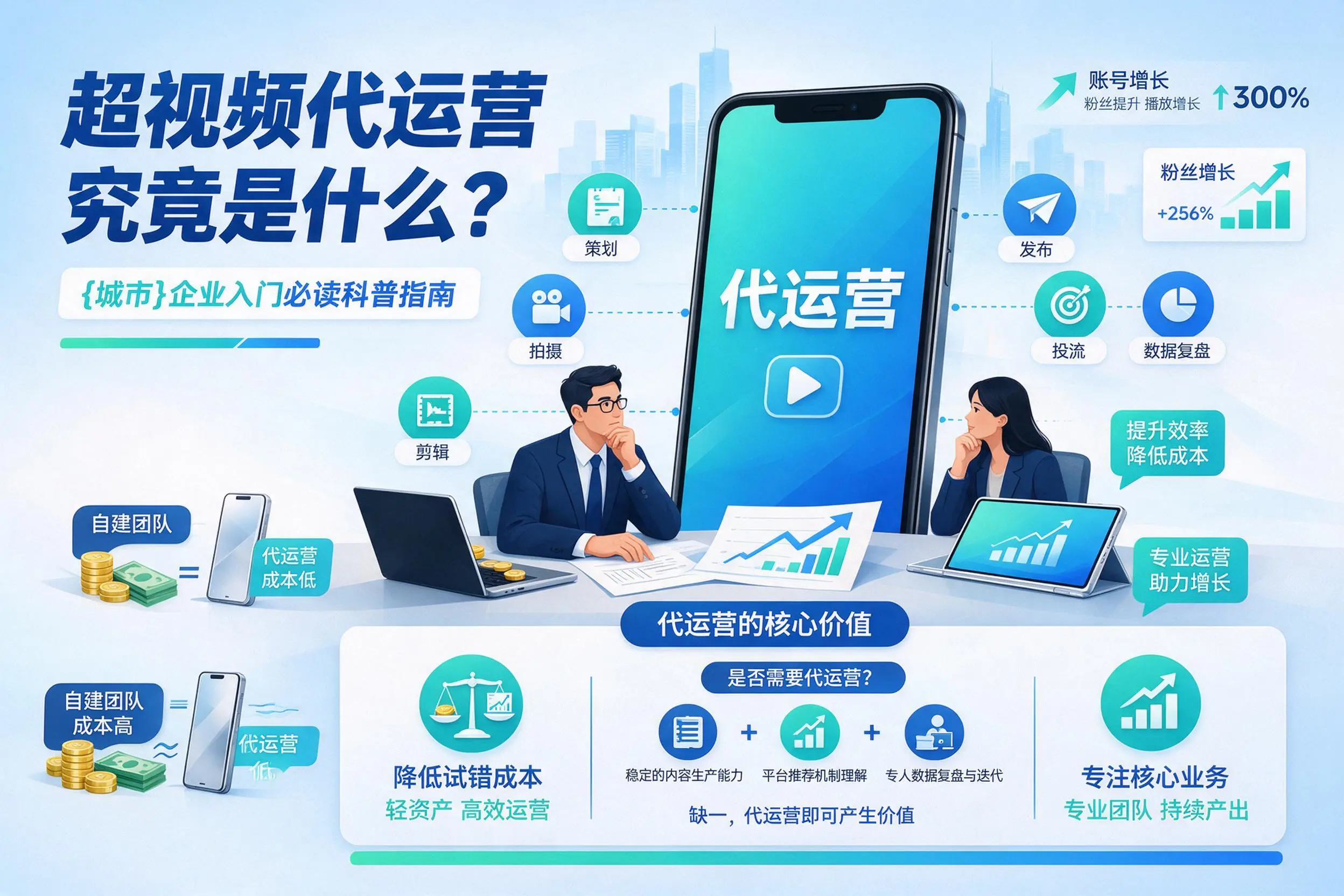短视频代运营究竟是什么？哈尔滨企业入门必读科普指南
