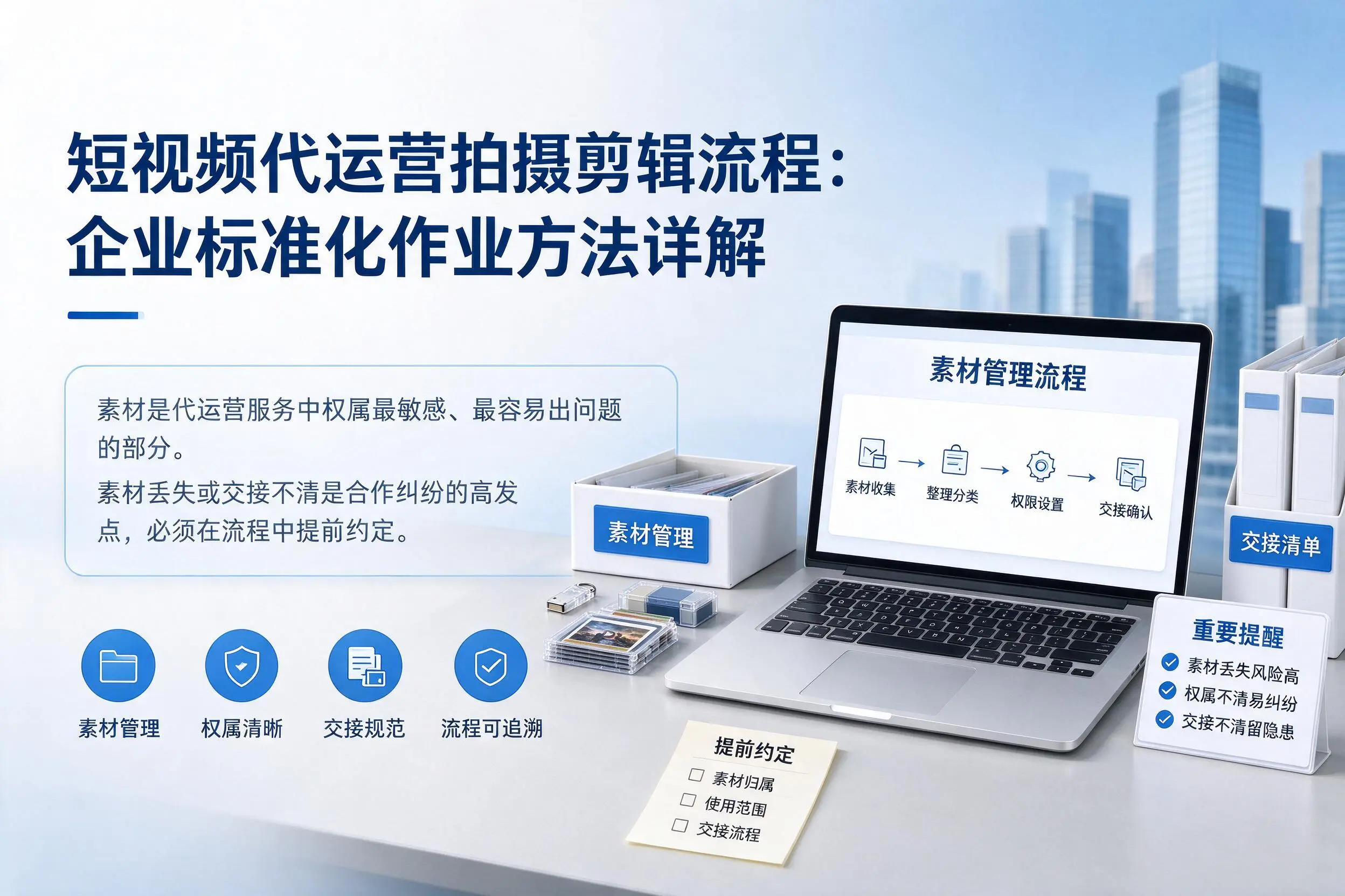 短视频代运营拍摄剪辑流程：哈尔滨企业标准化作业方法详解